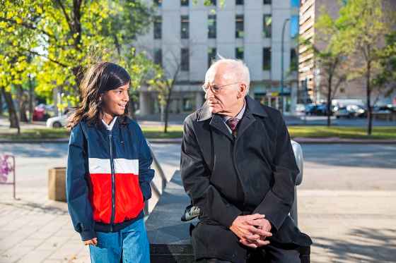MIKAELA MACKENZIE / WINNIPEG FREE PRESSImmigration lawyer David Matas is representing Kashaf Zahra. Kashaf has Poland Syndrome and says her gender, disability, and parents’ mixed marriage made her a target for persecution in Pakistan.