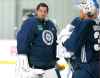 JASON HALSTEAD / WINNIPEG FREE PRESS 
Will Connor Hellebuyck regain his Vezina-finalist form from 2017-18, or will we see another regression this year?