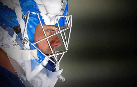 JOHN WOODS / WINNIPEG FREE PRESS“At the end of the day, hockey’s just a game. Being a human being is about being a good person. I love this game, I play it with everything I have, but I pride myself on being a good person first,” said Winnipeg Jets goaltender Eric Comrie.