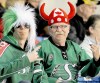 MICHAEL BURNS / THE CANADIAN PRESS
Regina duo Rorie Dickie, left, and his dad Gale are breathing new life into curling as a spectator sport. In a city of 12,0000, Swift Current is making the World Championship a roaring success.