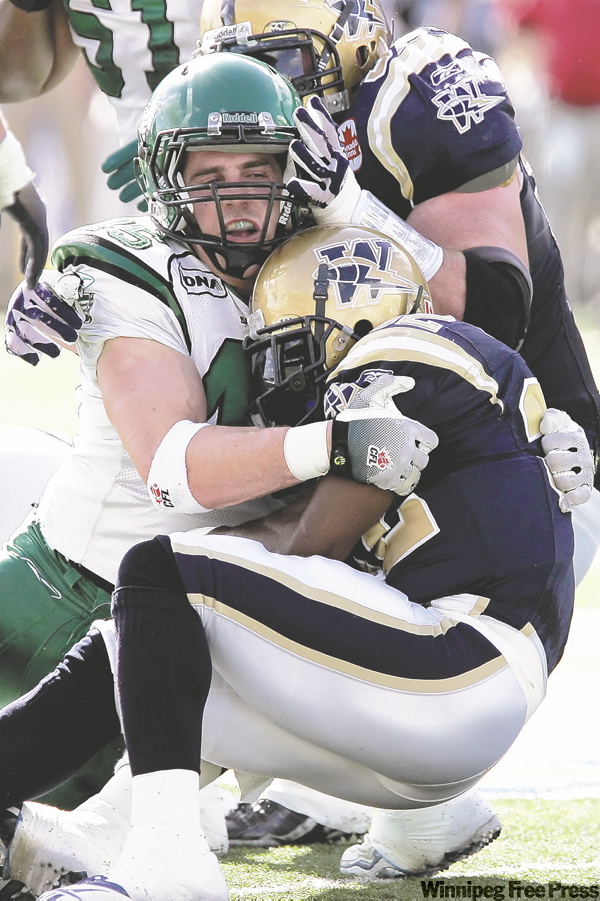 JOHN WOODS / THE CANADIAN PRESS ARCHIVES
Last week’s Banjo Bowl blowout is just a memory for the Bombers, who are now focusing on the games ahead.