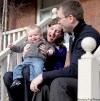 Tim Fraser / Canwest News Service
Julie and Kevin McCarthy, with six-month-old son, Daniel, upgraded to a bigger home in Toronto.
