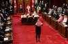 SEAN KILPATRICK / THE CANADIAN PRESS
Page Brigette DePape used her access to the Senate to protest the Harper government’s agenda during Friday’s throne speech. She was quickly ushered out by security and fired from her job. DePape denies suggestions she disrespected Parliament.