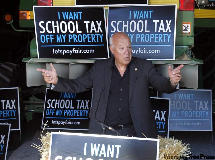 Coalition wants education off property taxes Winnipeg Free Press