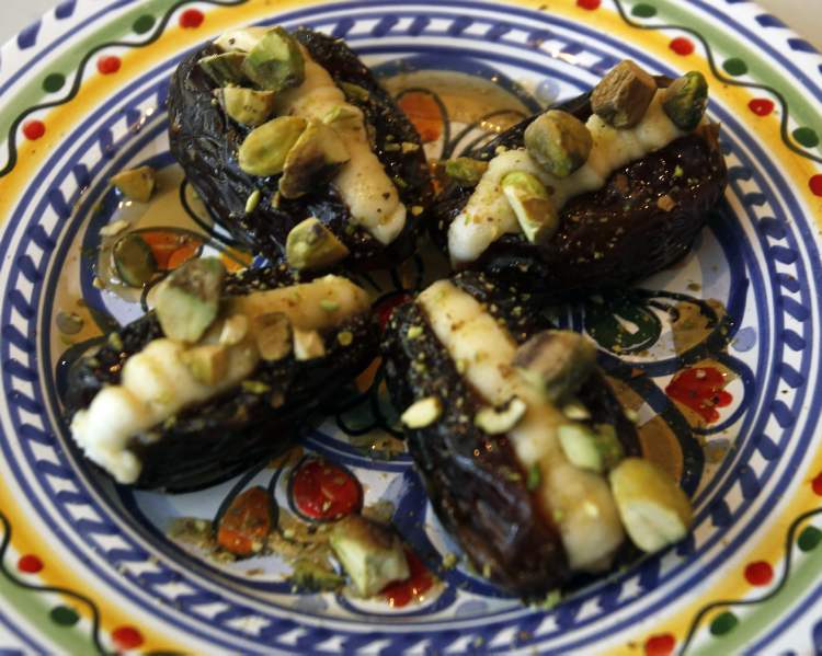 Wayne Glowacki / Winnipeg Free Press
Stuffed dates from Segovia Tapas Bar and Restaurant.
