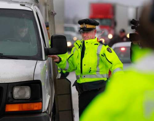 PHIL HOSSACK / WINNIPEG FREE PRESS ARCHIVES
The city police's Checkstop program is a prominent annual effort, but charges are laid for impaired driving throughout the year.