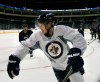 Wayne Glowacki / Winnipeg Free Press
Kyle Wellwood at an informal practice in the MTS Centre on Friday.
