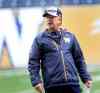 Wayne Glowacki / Winnipeg Free Press
Winnipeg Blue Bombers head coach Tim Burke at the team's practice at Investors Group Field Friday.