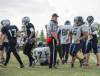 DAVID LIPNOWSKI / WINNIPEG FREE PRESS 
Winnipeg Blue Bombers acting GM Kyle Walters serves as a linesman at a high school football game on Sept. 6 at Maples Collegiate.