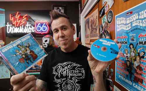 Wayne Glowacki / Winnipeg Free Press
Art MacIntyre, the founder of Transistor 66 Records, hopped on the tribute album bandwagon in 2003 with Guess Who's Home, an album of Guess Who songs covered by Winnipeg artists.