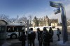 Wayne Glowacki / Winnipeg Free Press files
Students wait for a bus across from the University of Winnipeg.