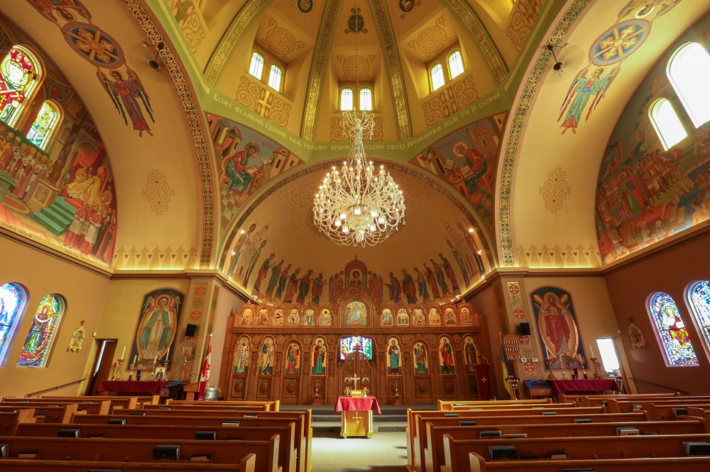 Crystal Schick / Winnipeg Free Press
Holy Eucharist Ukrainian Catholic Church in Winnipeg