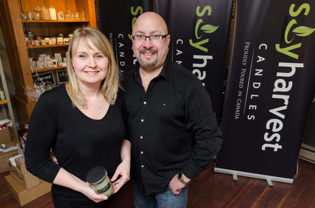 Candle company glowing Winnipeg Free Press