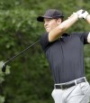 Wayne Glowacki / Winnipeg Free Press
Joshua Wytinck from the Pine Ridge  Golf Club tees off Monday morning during the first round of the Manitoba Amateur Golf Championship at the Links at Quarry Oaks. Wytinck is tied for 18th place at the end of round one.