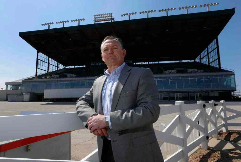 Wayne Glowacki/Winnipeg Free Press files
Darren Dunn, CEO, Assiniboia Downs by the grandstand.
