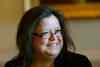 Wayne Glowacki / Winnipeg Free Press 
Amanda Lathlin says she is looking forward to her new job and walking in the footsteps of her late father Oscar.