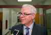 Wayne Glowacki / Winnipeg Free Press 
'I think it allows the NDP to say that they represent every part of the country and that they have the ability to represent every part of the country, Selinger said today, after Alberta elected Rachel Notley as premier last night.