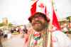 Mikaela MacKenzie / Winnipeg Free Press
Mike Witty celebrates Canada Day in full costume at the annual Osborne Street Festival on Wednesday, July 1, 2015.