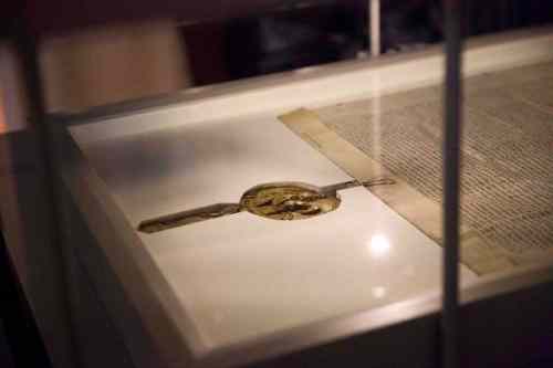 Winnipeg Free Press
The Magna Carta on exhibit at the Canadian Museum for Human Rights in Winnipeg . Mikaela MacKenzie / Winnipeg Free Press