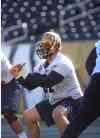Wayne Glowacki / Winnipeg Free 
Winnipeg Blue Bomber #61 centre Matthias Goossen at the team practice at Investors Group Field Wednesday.