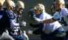 Wayne Glowacki / Winnipeg Free Press 
In the centre of the photo is Winnipeg Blue Bomber (#61 on helmet)  centre Matthias Goossen at the team practice at Investors Group Field Wednesday.