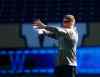 Wayne Glowacki / Winnipeg Free Press
Winnipeg Blue Bomber Head Coach Mike O'Shea at the team practice.
