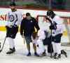 Wayne Glowacki / Winnipeg Free Press
Winnipeg Jets forward  Blake Wheeler was hit by puck at the team practice in the MTS Centre Friday.