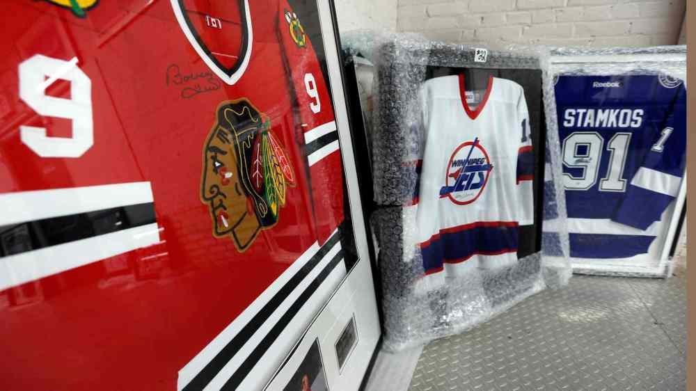 NHL memorabilia up for auction Winnipeg Free Press