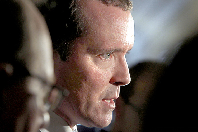 WAYNE.GLOWACKI@FREEPRESS.MB.CA
Tory Leader Hugh McFadyen says taxpayers could be on hook for stadium loan.