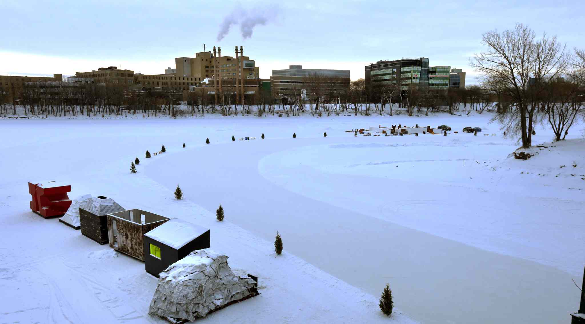 The Forks skate trail opens thanks to recent cold snap Winnipeg Free