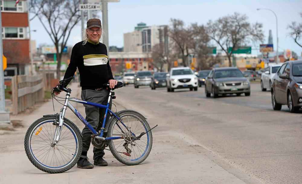 WAYNE GLOWACKI / WINNIPEG FREE PRESS FILES
Mark Cohoe, executive Director of Bike Winnipeg.