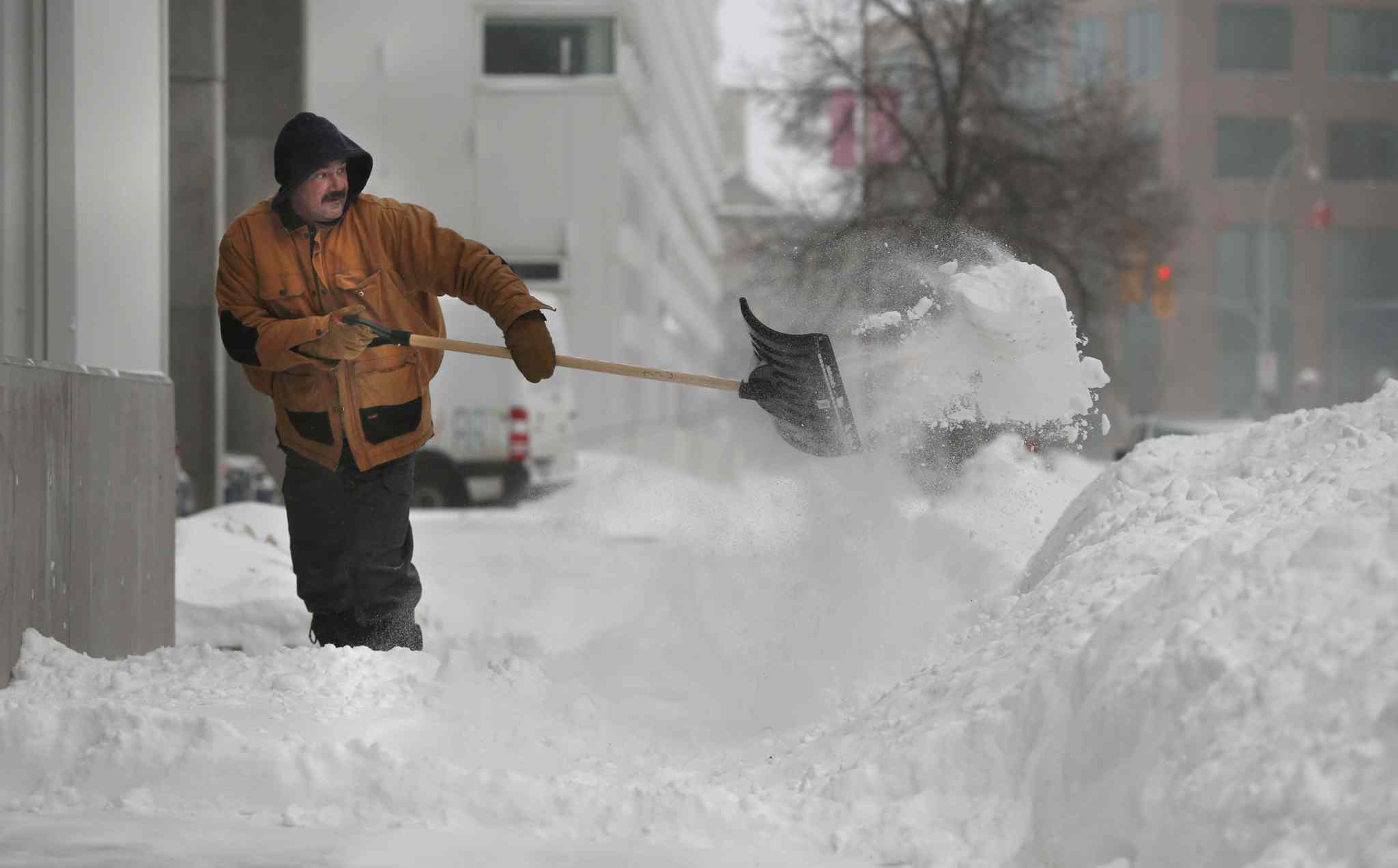 Find out how much snow you’ve shovelled so far this season Winnipeg