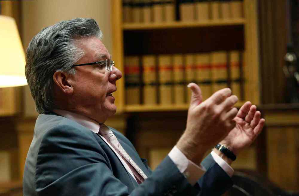 WAYNE GLOWACKI / WINNIPEG FREE PRESS FILES
Court of Appeal Chief Justice Richard Chartier
