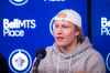 MIKAELA MACKENZIE/WINNIPEG FREE PRESS FILES 
Will Patrik Laine still be in civvies when training camp opens? How about the season?