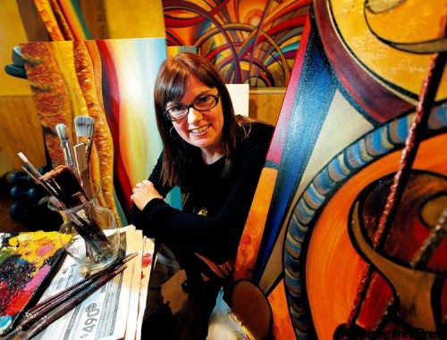 PHIL.HOSSACK@FREEPRESS.MB.CA
Entrepreneurial local painters aim for commercial acceptance, buck stereotype of starving artist