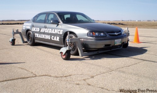 Just skidding around