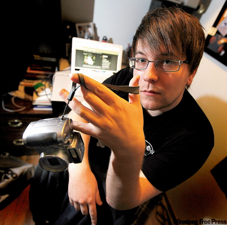 PHIL.HOSSACK@FREEPRESS.MB.CA
Matt Preprost set up his blog in February 2008 in the hope it would help restore lost cameras — and priceless photos — to their owners.
