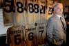 JOE.BRYKSA@FREEPRESS.MB.CA
Bombers president Jim Bell is backed by jerseys of some of the team’s best over the years as he announces details of the club’s 2010 Legacy Dinner, to be held at Canad Inns Polo Park on June 30.
