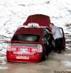 JOE.BRYKSA@FREEPRESS.MB.CA
A cab stalled in deep water Saturday night in Winnipeg under the Jubilee Underpass on Pembina Highway after heavy rains.