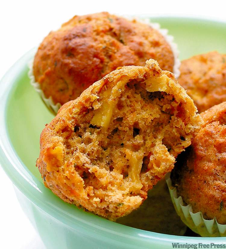 PHOTO BY KELVIN HENDERSON
Carrot zucchini apple muffins
