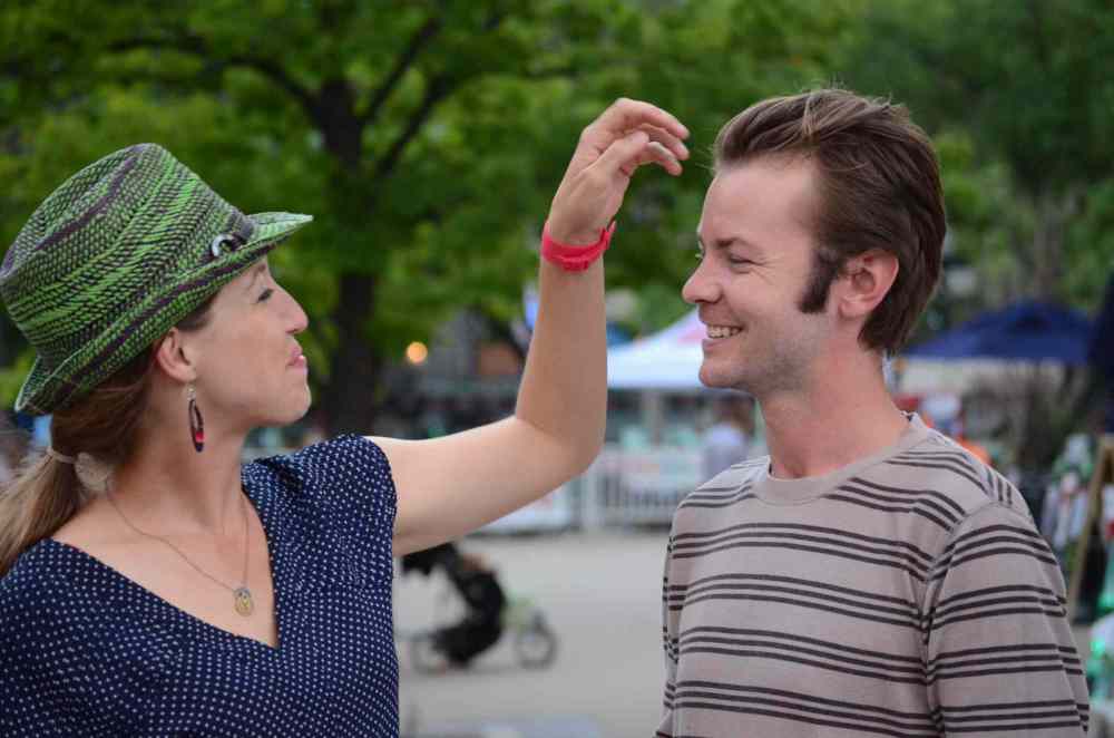 Oliver Sachgau/ Winnipeg Free Press
Katie Hartman and Nick Ryan created The Legend of White Woman Creek together.
