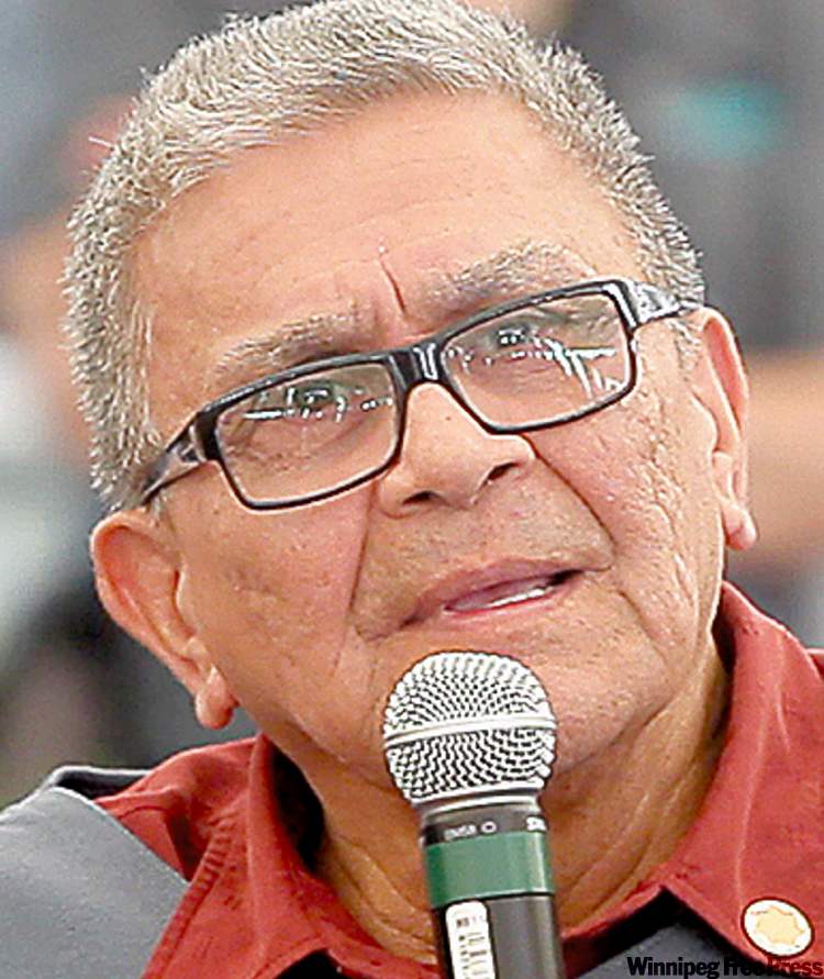 MIKE.DEAL@FREEPRESS.MB.CA
‘I’m 70 now and it took almost all of that time to share some of these secrets -- dark, ugly, painful, degrading, dehumanizing secrets’ -- Robert Joseph, B.C. hereditary chief of the Kwagiulth nation on the northeast coast of Vancouver Island