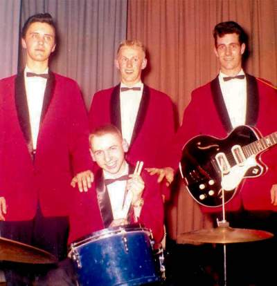 Owen clark collectionFrom left, Cam Fairfield, Owen Clark, Len Cariou and Merv Bales.