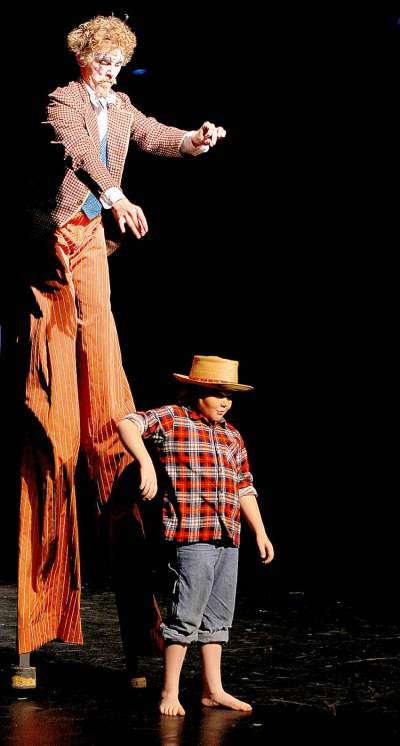 MOLOTOV CIRCUS: Last year’s fringe hit returns to the Gas Station Theatre, 8 p.m. tonight.