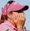 MIKE GROLL / THE ASSOCIATED PRESS
Paula Creamer gets emotional after win.