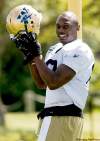 DAVID LIPNOWSKI / WINNIPEG FREE PRESS 
Markus Howell hopes to add much-needed depth to the Bombers’ return corps.