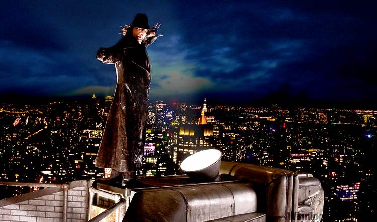 Robert Zuckerman / Disney
Wait, isn't this supposed to be the one with a cartoon mouse and lots of brooms?: Nicolas Cage as Balthazar Blake in The Sorcerer's Apprentice.