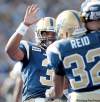 JOE.BRYKSA@FREEPRESS.MB.CA 
Blue Bombers quarterback Steven Jyles (3) had command of the huddle and command of the Edmonton Eskimos in Saturday night's 47-21 Bombers triumph.