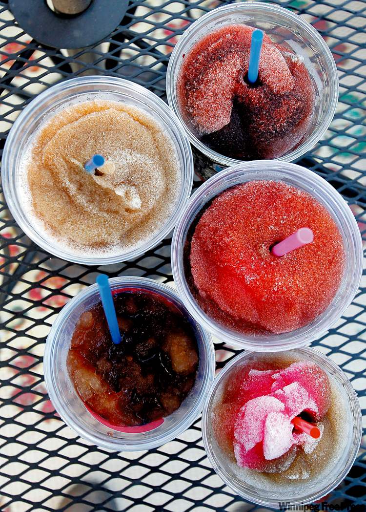 Winnipeg Free Press
The big Slurpees may rule, but a panel of experts won’t give the cold shoulder to other slushy drinks