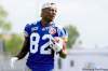 Janek Lowe / Winnipeg Free Press 
Blue Bomber wideout Terrence Edwards figures he could get more girls if he learned to sing and play the saxophone. Hey, it worked for Bill Clinton.
